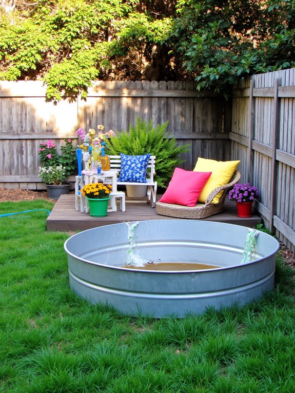 20 Compact Stock Tank Pool Ideas Perfect For Small Spaces endless summer pool enjoyment