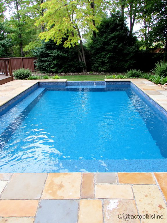 19 Striking Large Inground Pool Ideas For Spacious Yards endless water illusion design