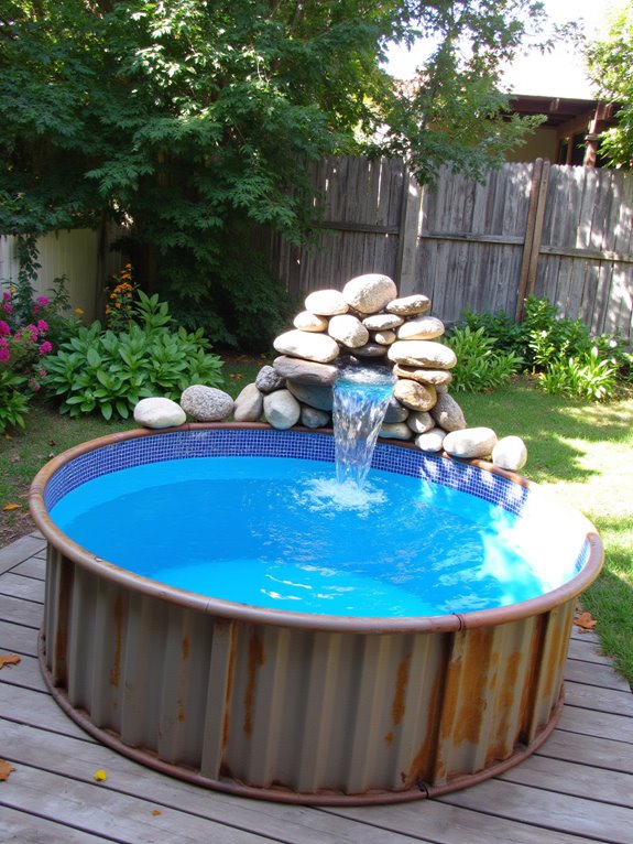 24 Clever Container Pool Ideas That Reinvent Your Outdoor Space engaging water features enhance tranquility