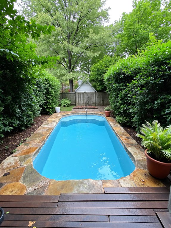 20 Smart Inground Pool Ideas For Small Yards enhancing pool privacy naturally