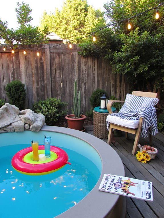 20 Modern Stock Tank Pool Designs For A Fresh Outdoor Upgrade essential stock tank pool accessories