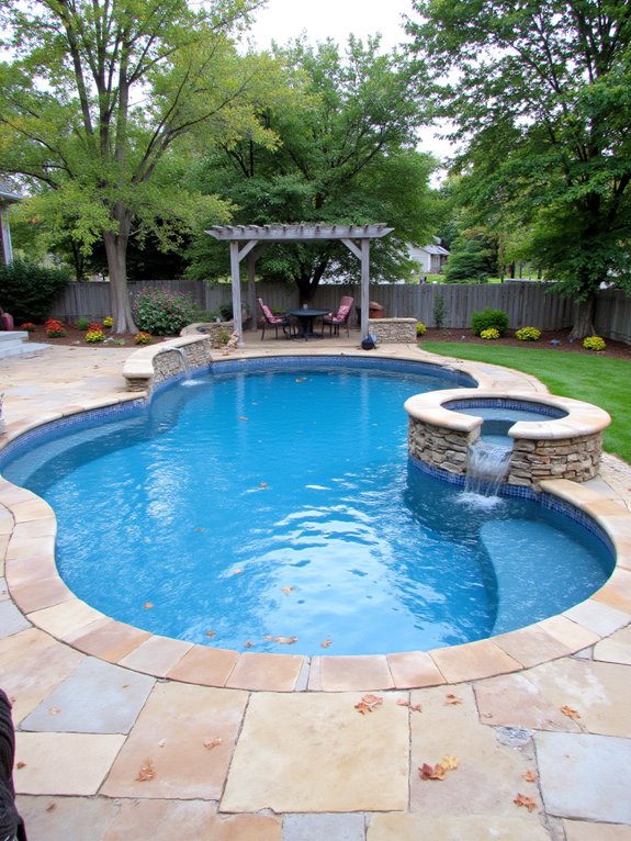 19 Striking Large Inground Pool Ideas For Spacious Yards family friendly pool designs