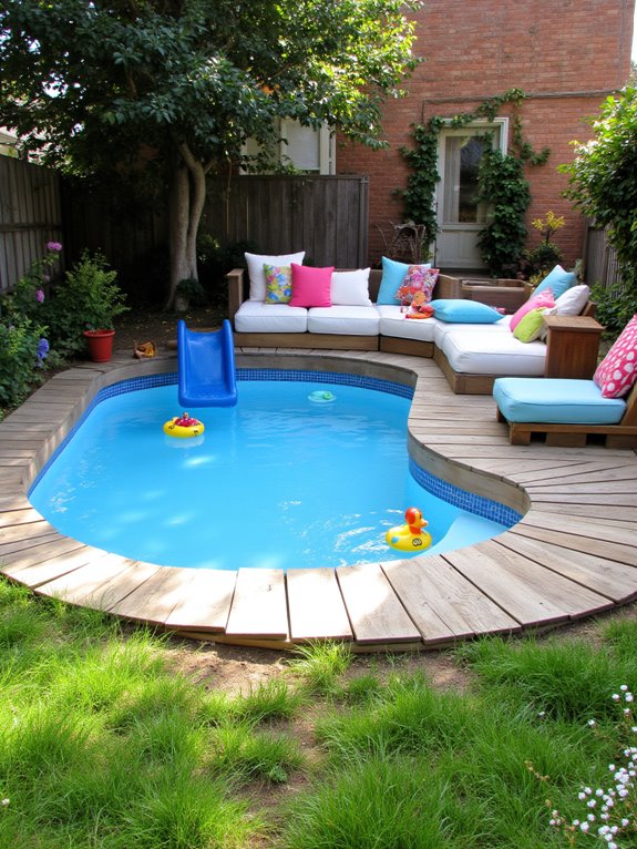 23 Refreshing Saltwater Stock Tank Pool Ideas For Easy Upkeep family friendly pool features