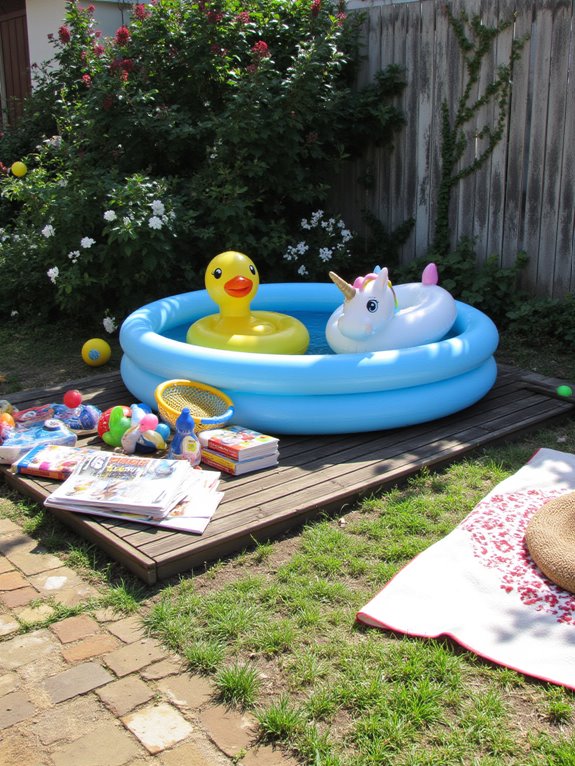 21 Unique Mini Stock Tank Pool Ideas Packed With Personality family fun pool accessories