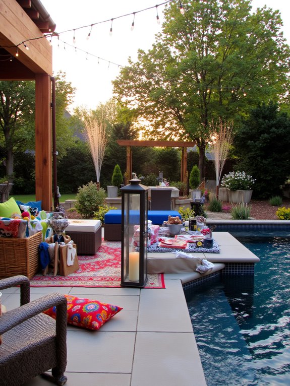 22 Trendy Outdoor Patio Pool Ideas For Endless Summer Days fireworks for special occasions