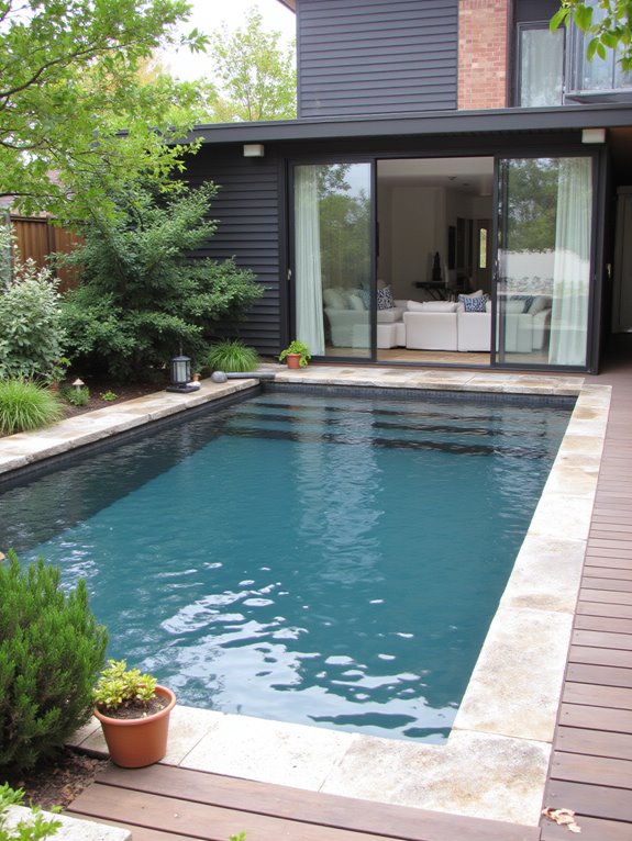 19 Modern Backyard Inground Pool Ideas For Fresh Outdoor Appeal indoor outdoor living harmony