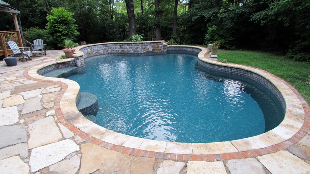 21 Unique Inground Pool Coping Ideas That Refresh Your Space inground pool coping ideas