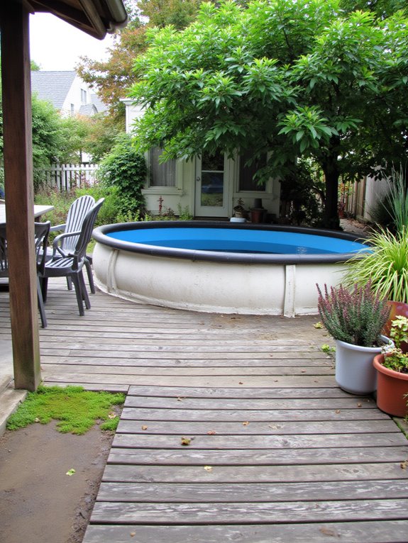 21 Stylish Poly Stock Tank Pool Ideas For A Smooth Setup inspiring backyard tank transformations