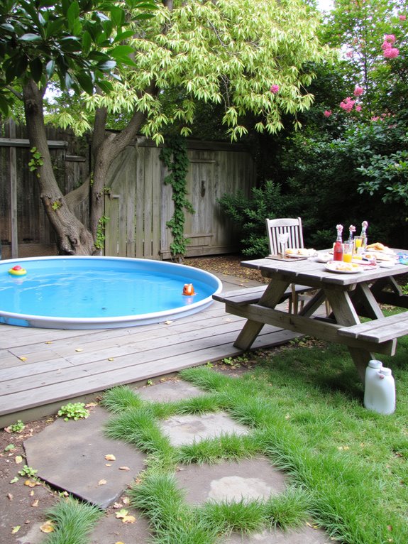 18 Stunning Stock Tank Pool Ideas That Feel Like a Backyard Escape kid friendly pool enhancements