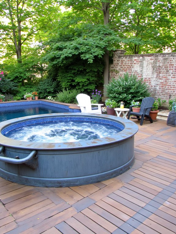 21 Beautiful Tank Swimming Pool Ideas That Look Surprisingly Elegant luxurious tank pool oasis