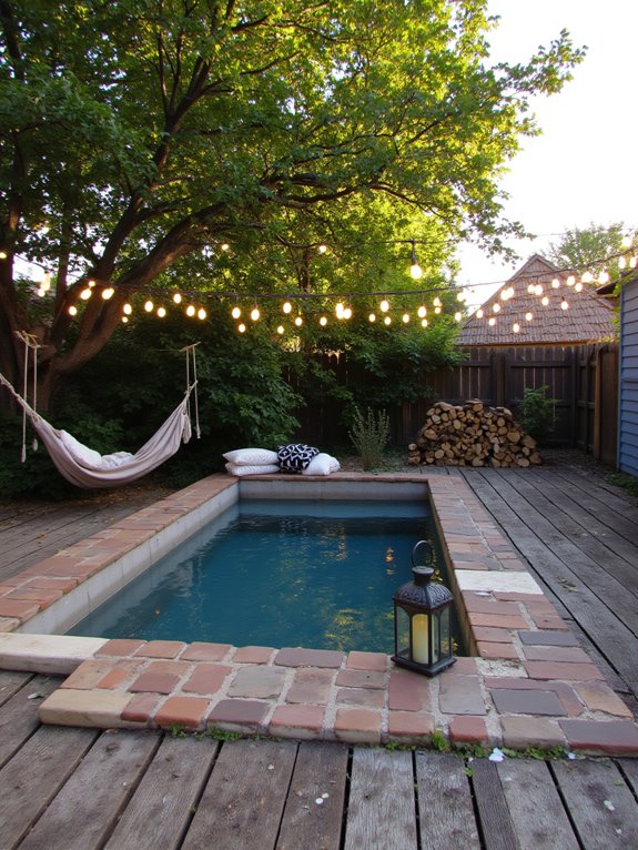 20 Inspiring Cowboy Pool Backyard Ideas With Surprising Style magical cowboy pool lighting