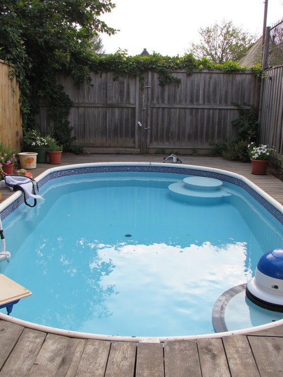 20 Compact Stock Tank Pool Ideas Perfect For Small Spaces maintain stock tank cleanliness