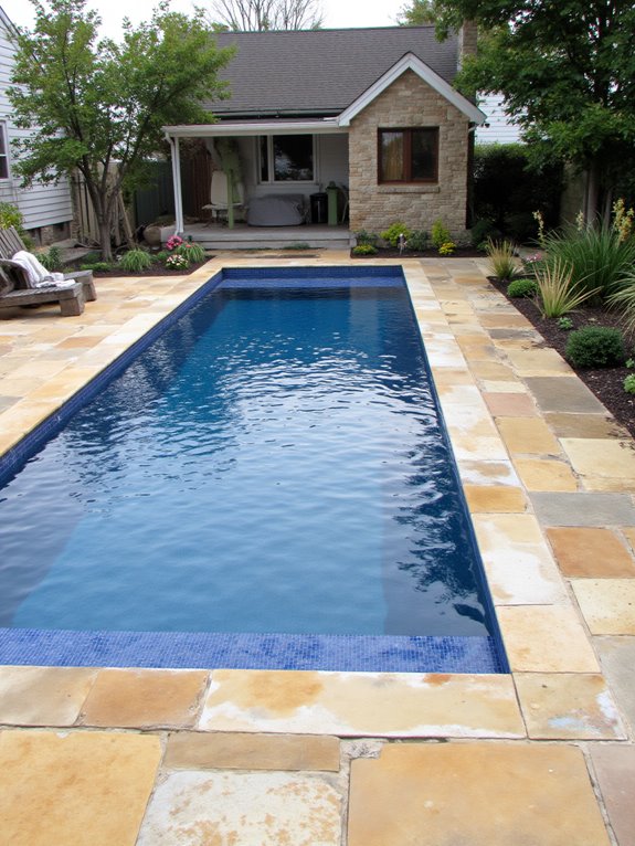 23 Creative Inground Pool Ideas You’ll Wish You Tried Sooner modern backyard swimming solution