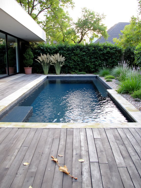 23 Modern Inground Pool Ideas For Crisp Outdoor Style modern elegance in pools