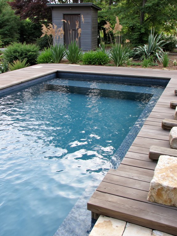 19 Elevated Inground Pool Ideas For A Relaxed Escape modern elevated pool design