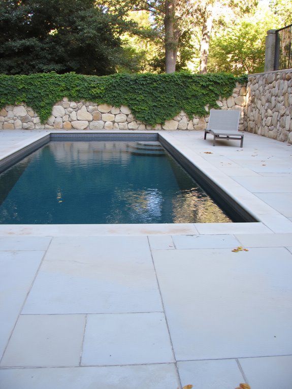 21 Beautiful Inground Pool Deck Ideas For Relaxed Summer Days modern minimalist pool decks