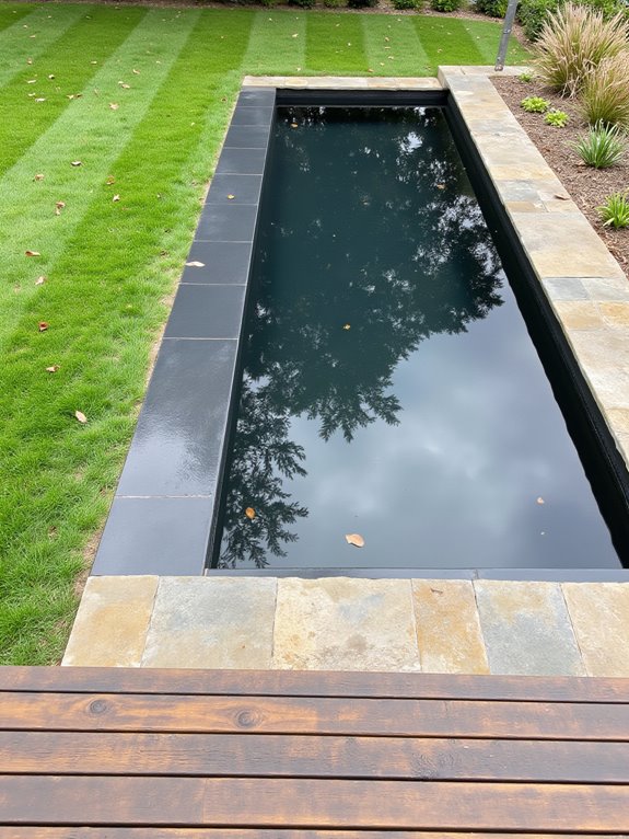 18 Beautiful Inground Swimming Pool Ideas That Stand Out modern sleek pool designs