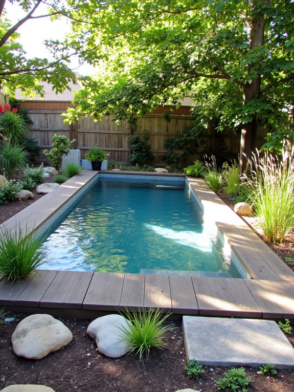 20 Inspiring Cowboy Pool Backyard Ideas With Surprising Style natural elements enhance ambiance