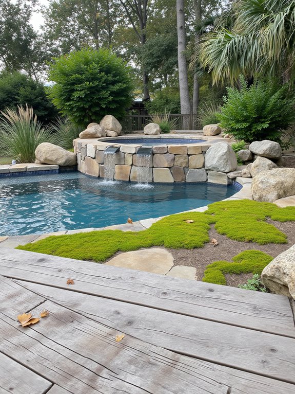 19 Elevated Inground Pool Ideas For A Relaxed Escape natural serenity in design