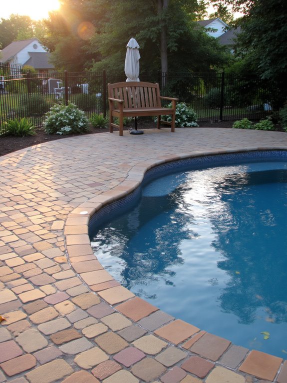 24 Polished Inground Pool Deck Ideas With Pavers For A Finished Look paver installation success tips