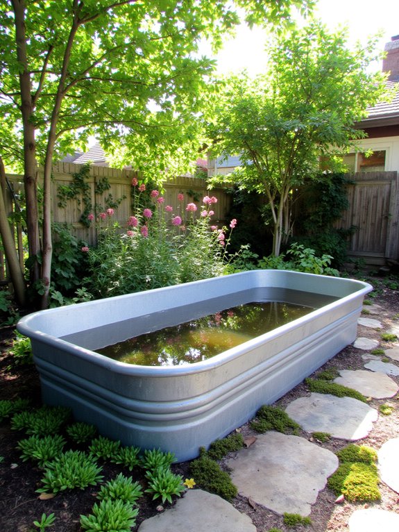20 Stylish Cattle Trough Pool Ideas For Unexpected Backyard Flair perfect cattle trough size