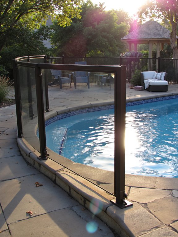 25 Practical Inground Pool Fence Ideas For Safe Stylish Spaces pool safety and aesthetics