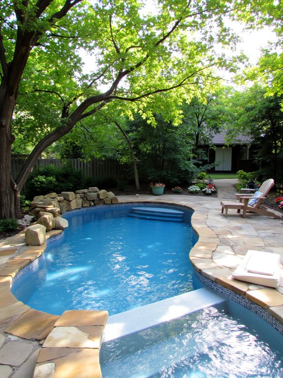 20 Smart Inground Pool Ideas For Small Yards pool shape style choice