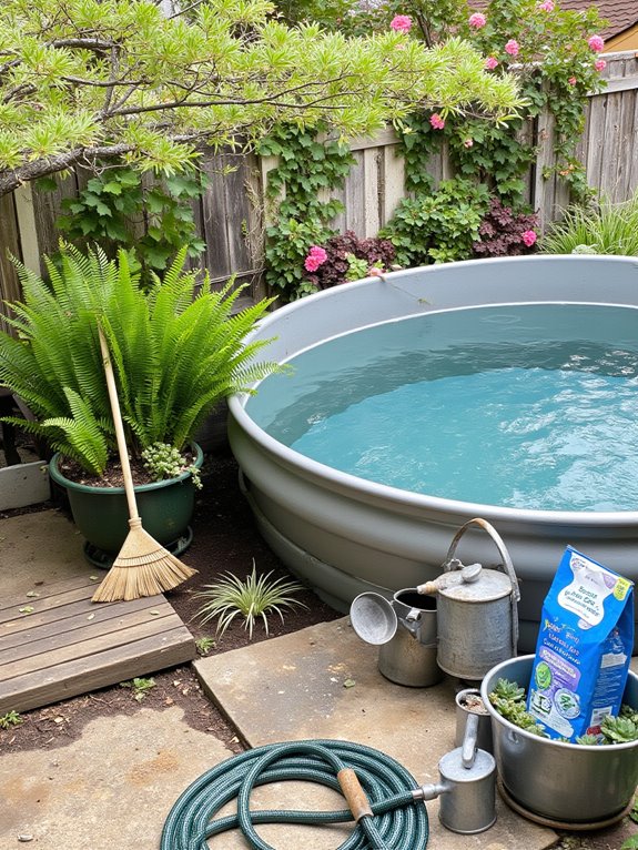 16 Budget Friendly Stock Tank Pool Ideas For Wallet Smart Fun regular maintenance ensures cleanliness