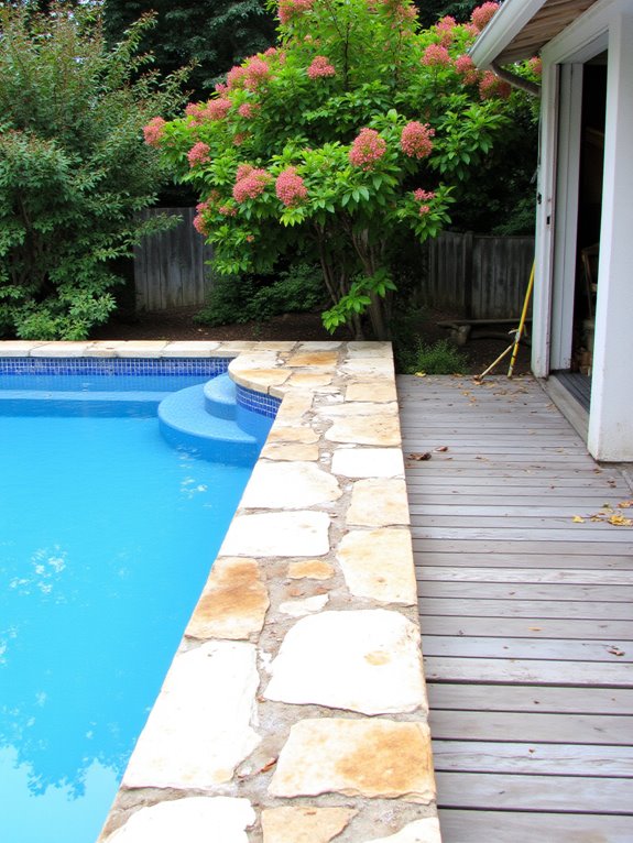 19 Elevated Inground Pool Ideas For A Relaxed Escape regular pool maintenance routines