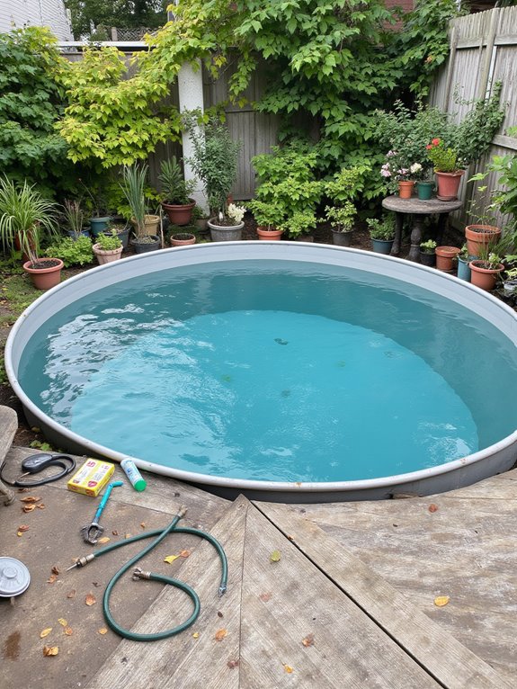 18 Trendy Stock Tank Pool Ideas For A Relaxed Summer Vibe regular testing and filtration