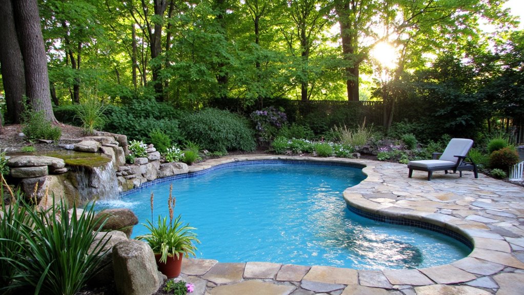 20 Cool Inground Pool Ideas For A Relaxed Backyard Atmosphere relaxing inground pool designs