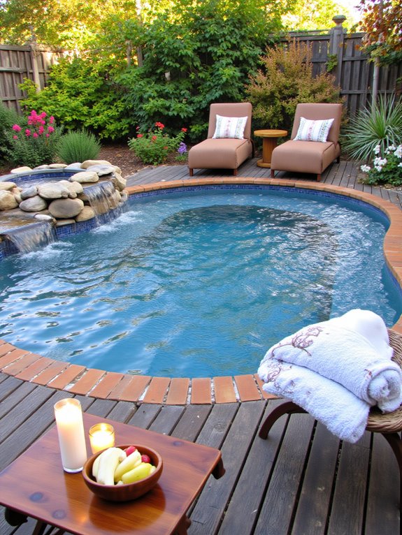 24 Clever Container Pool Ideas That Reinvent Your Outdoor Space relaxing spa container pool