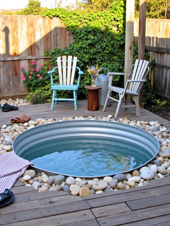19 Cozy Cowboy Pool Ideas That Bring Cool Western Style Home rustic backyard cowboy pool