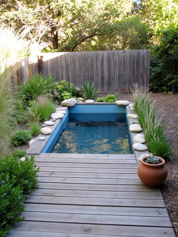 20 Inspiring Cowboy Pool Backyard Ideas With Surprising Style rustic charm with lighting