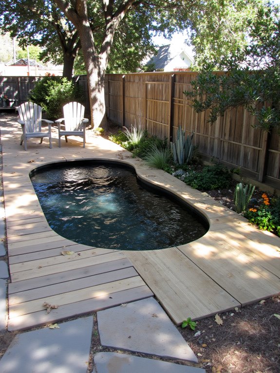 19 Cozy Cowboy Pool Ideas That Bring Cool Western Style Home rustic wooden cowboy pool