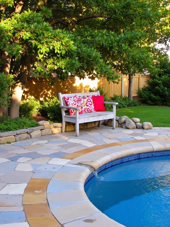 21 Unique Inground Pool Coping Ideas That Refresh Your Space safe and stylish coping