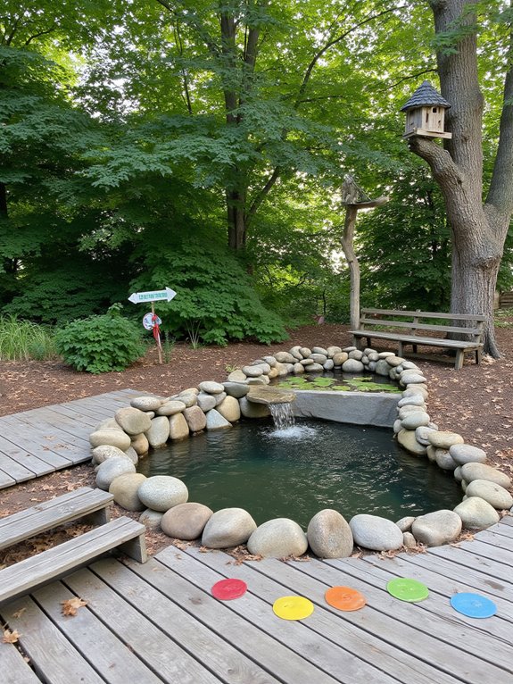 21 Creative Stock Pond Pool Ideas For Nature Loving Yards safe fun stock pond