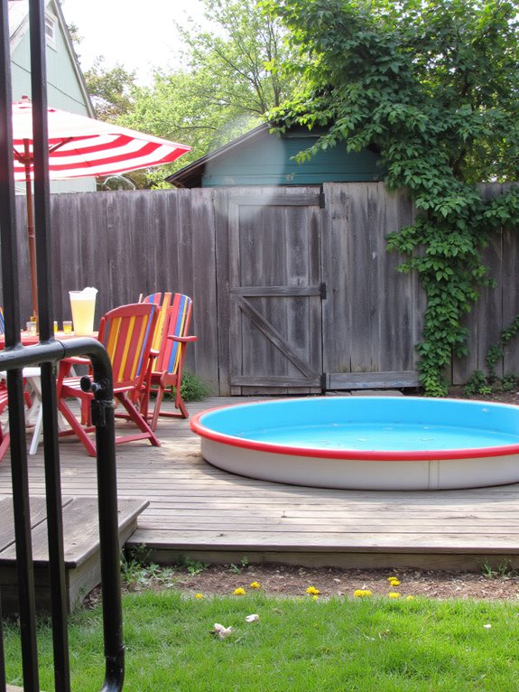 18 Bright Tin Pool Ideas That Add Fun Retro Character safety first in pools