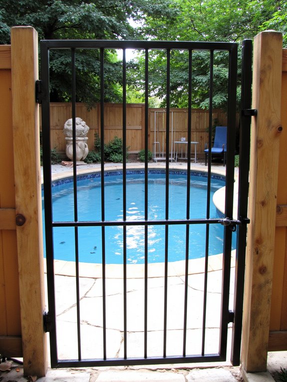 25 Practical Inground Pool Fence Ideas For Safe Stylish Spaces safety materials design height