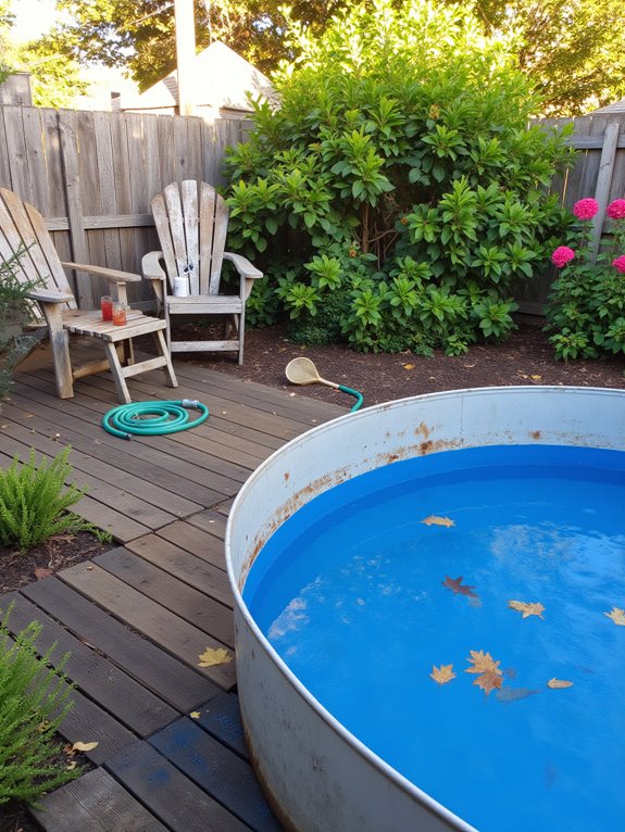 23 Refreshing Saltwater Stock Tank Pool Ideas For Easy Upkeep saltwater pool maintenance tips