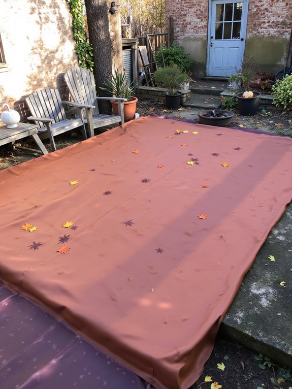 18 Chic Stock Tank Pool Cover Ideas For A Clean Setup seasonal themed pool covers