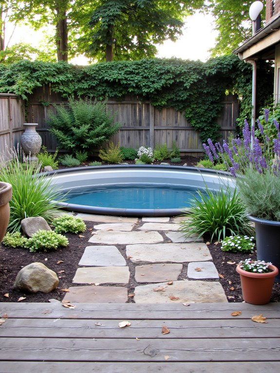 19 Clever Metal Tank Pool Ideas For A Polished Outdoor Look serene backyard oasis transformation