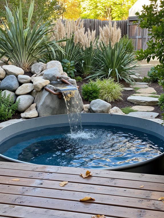 19 Clever Metal Tank Pool Ideas For A Polished Outdoor Look serene water features upgrade