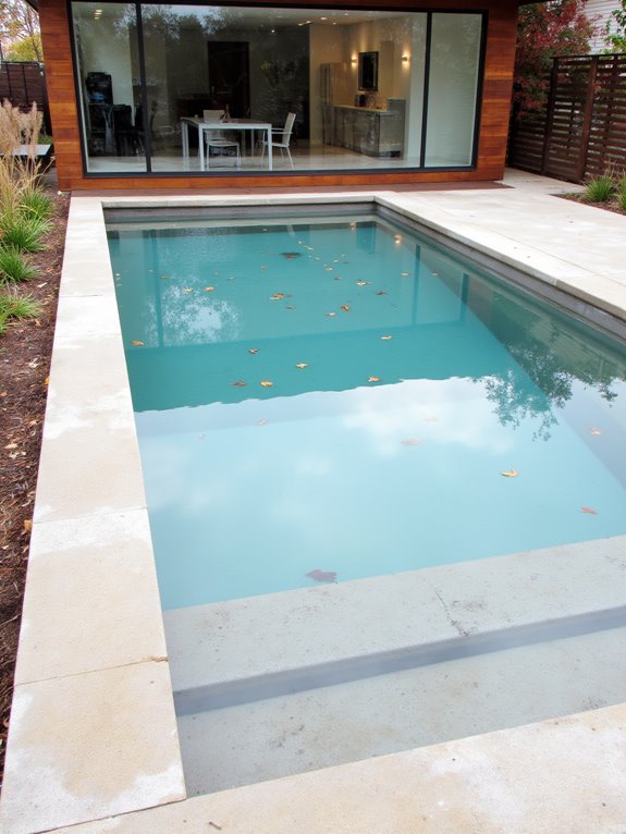 21 Beautiful Tank Swimming Pool Ideas That Look Surprisingly Elegant sleek modern backyard elegance