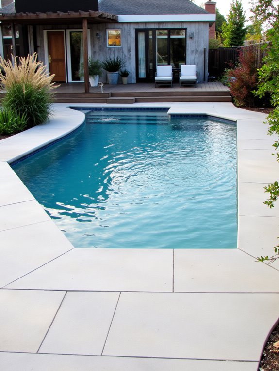 19 Modern Backyard Inground Pool Ideas For Fresh Outdoor Appeal sleek modern geometric pools