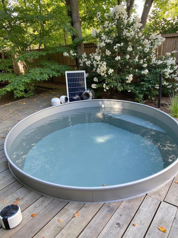 22 Modern Stock Tank Pool Setup Ideas For A Clean Aesthetic smart upgrades for pools