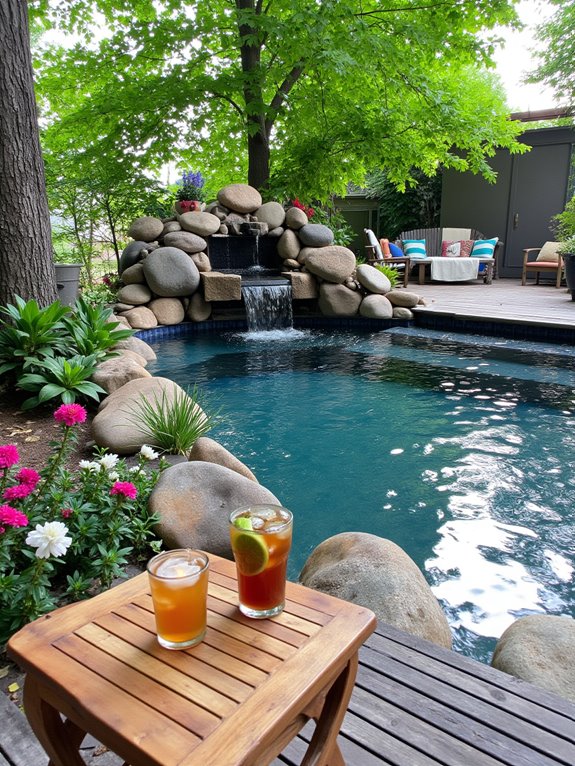 23 Unique Deep Stock Tank Pool Ideas For Bigger Splash Moments spa like outdoor oasis