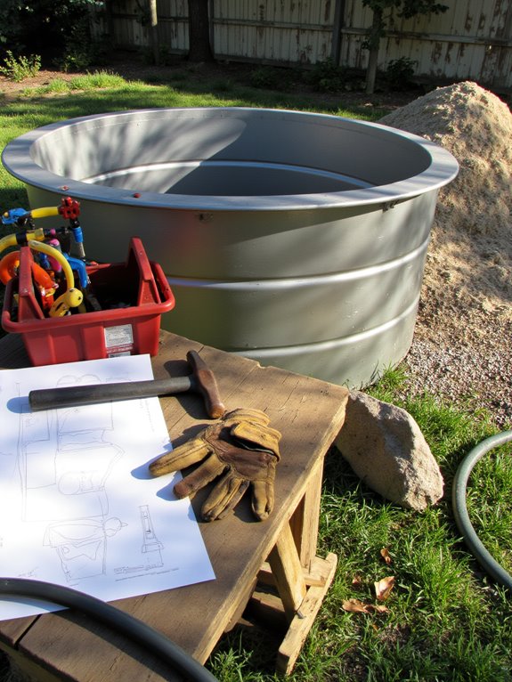 19 Trendy Plastic Stock Tank Pool Ideas For A Modern Twist stock tank pool essentials listed