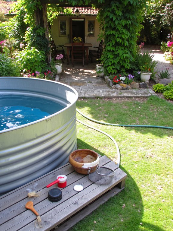 18 Stunning Stock Tank Pool Ideas That Feel Like a Backyard Escape stock tank pool maintenance tips