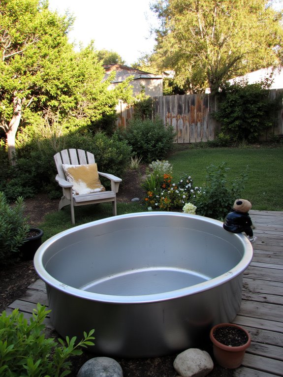 22 Polished Stock Tank Bath Ideas For A Spa Like Backyard Moment stock tank size selection